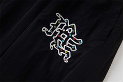 Colored Rhinestones Pants