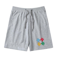 Logo Pattern Printed Short