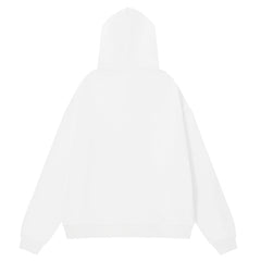 Logo Pattern Printed Hoodie