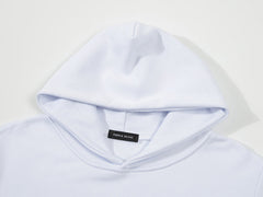 Logo Pattern Printed Hoodie