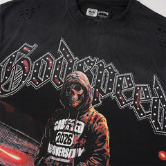 Skull Pattern T-shirt #G6408