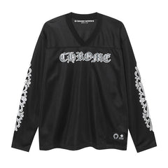CH Mesh Cross Print Long Sleeved T-shirt #C1003