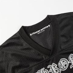 CH Mesh Cross Print Long Sleeved T-shirt #C1003