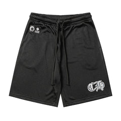 CH Mesh Cross Print Shorts #C1002