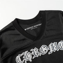 CH Mesh Cross Print T-shirt #C1001