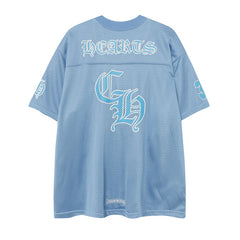 CH Mesh Cross Print T-shirt #C1001