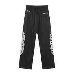 CH Mesh Cross Print Pants #C1004