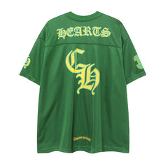 CH Mesh Cross Print T-shirt #C1001