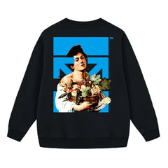 Off White Caravaggio Boy Marker Slim Sweatshirts