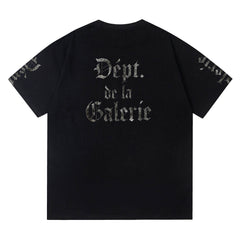 Classic Letter Print T-shirt #G563