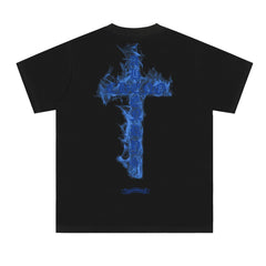 CH Patterned Cotton T-shirt