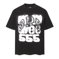 Letter Pattern T-shirt #S T018
