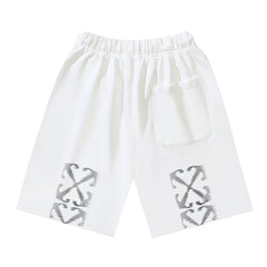 Letter Pattern Shorts