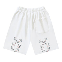 Letter Pattern Shorts