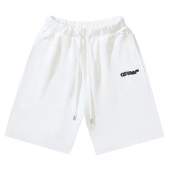 Logo Arrows Printed Shorts