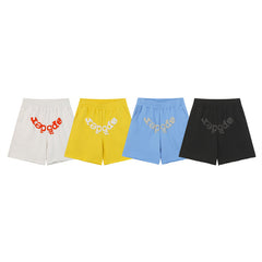Letter Pattern Shorts #S232 Yellow