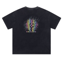 CH Washed Distressed Cotton T-shirt