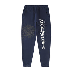 Web Letter Pattern Pants #S232k