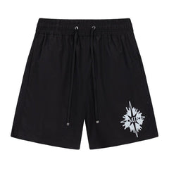 Starburst logo shell swim shorts