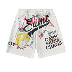 X Takashi Murakami  Graff Sweatshort