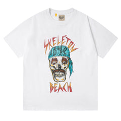 Pirate Skull Print T-shirt #G565