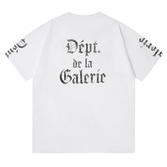 Classic Letter Print T-shirt #G563