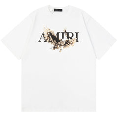 Flying Eagle Print T-shirt