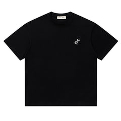 Embroidered Letter T-shirt