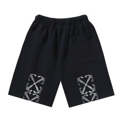 Letter Pattern Shorts
