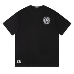 CH Patterned Cotton T-shirt