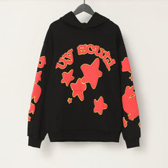 Letter Pattern Hoodie #S226