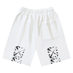 Logo Arrows Printed Shorts