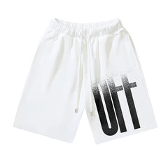 Letter Pattern Shorts #OF1378