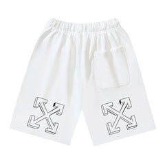 Letter Pattern Shorts