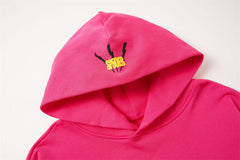 Letter Pattern Hoodie #S231