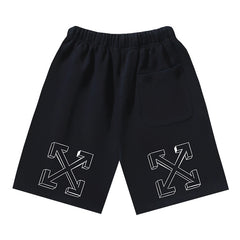 Letter Pattern Shorts