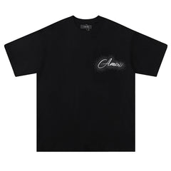 Rhinestone Letter T-shirt