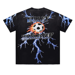 Lightning Tiger Pattern T-shirt #V2923