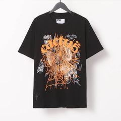Letter Star Pattern T-shirt #S T020