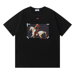 Oil Painting Pattern T-shirt