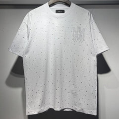 Hot Flash Silver Letter T-shirt