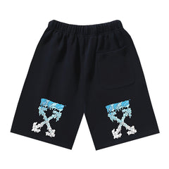 Letter Pattern Shorts