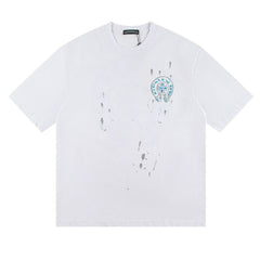 CH Patterned Cotton T-shirt