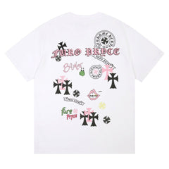 CH Patterned Cotton T-shirt