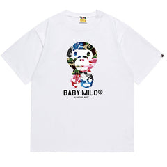 ABC Camo Crazy Baby Milo Tee