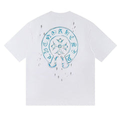 CH Patterned Cotton T-shirt