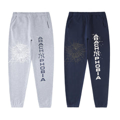 Web Letter Pattern Pants #S232k