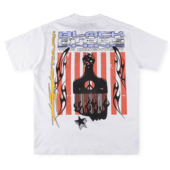 Studios black stars shine tee