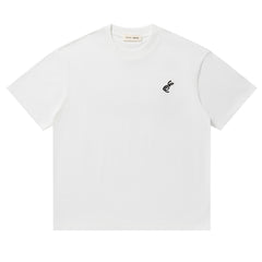 Embroidered Letter T-shirt