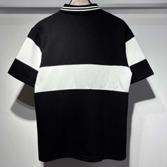 Letter Print Collar Shirt